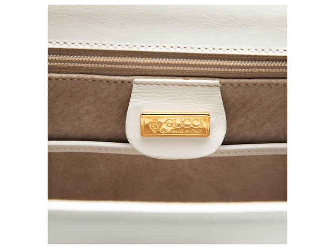 Gucci Bianco Pelle di Vitello Bakelite Notte - vista 5