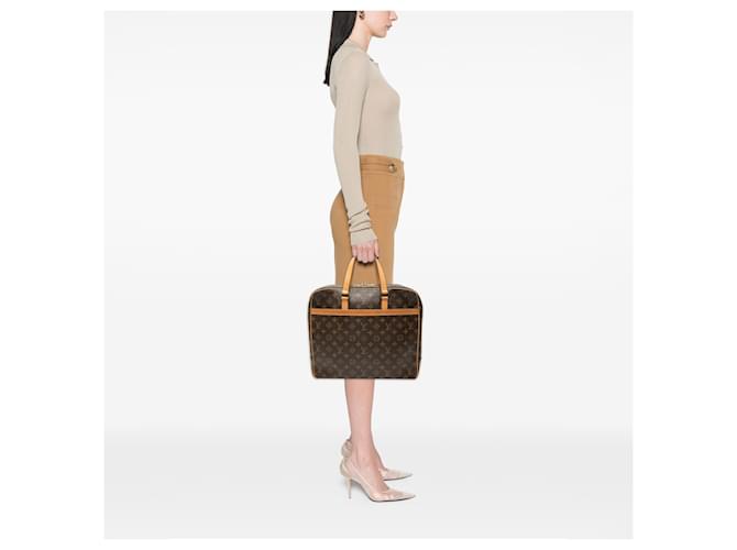 Portadocumenti Pegase Monogramma Marrone Louis Vuitton - vista 7