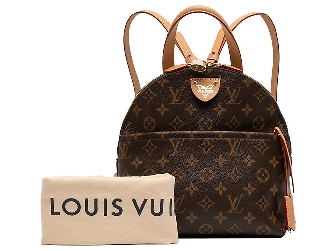 Zaino Moon Monogram Marrone Louis Vuitton - vista 12