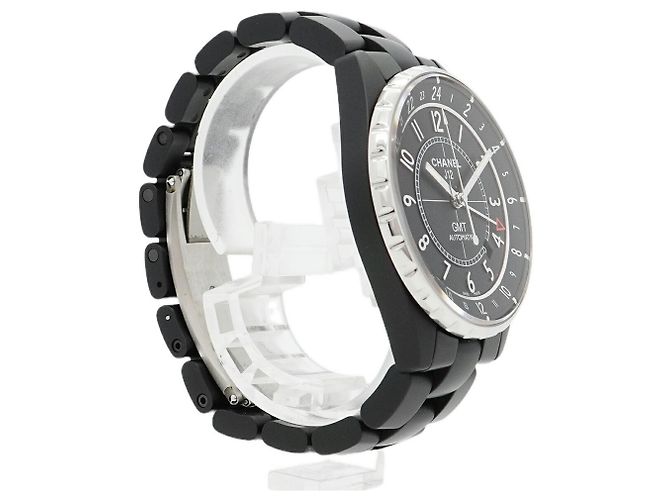 Orologio da uomo Chanel J12 GMT H3101 quadrante nero - vista 3