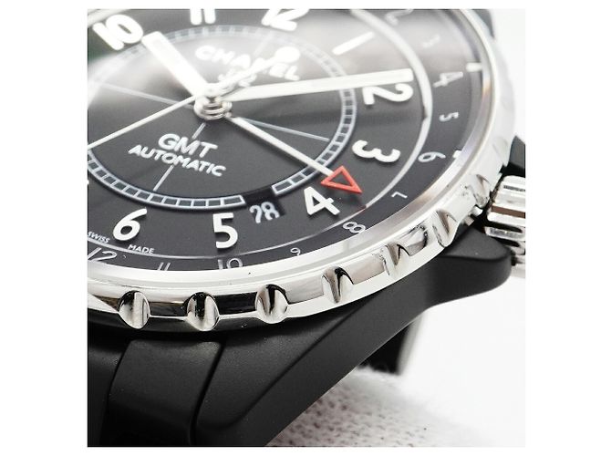 Orologio da uomo Chanel J12 GMT H3101 quadrante nero - vista 7