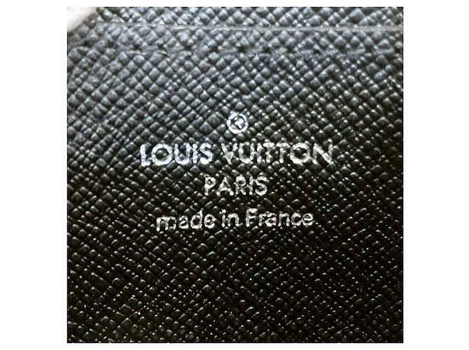 Monedero Zippy Damier Graphite Louis Vuitton Negro - vista 4