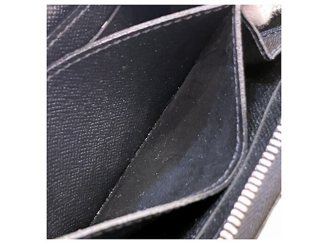 Monedero Zippy Damier Graphite Louis Vuitton Negro - vista 5