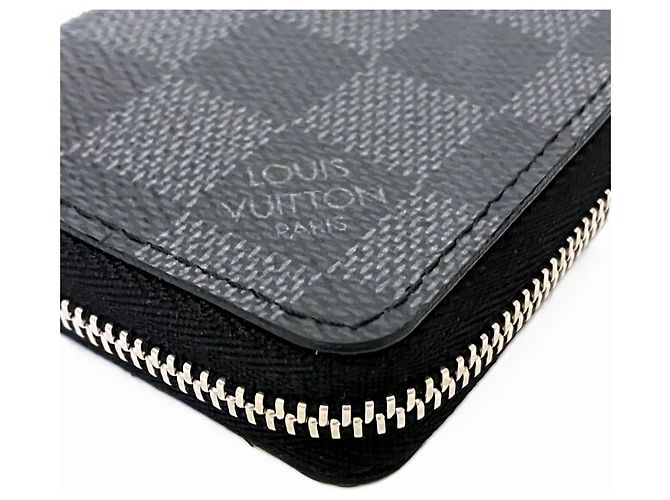 Monedero Zippy Damier Graphite Louis Vuitton Negro - vista 7