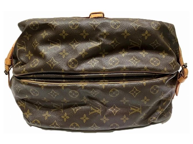 Bolsa de Ombro Saumur 35 Monograma Louis Vuitton Marrom - Ansicht 3