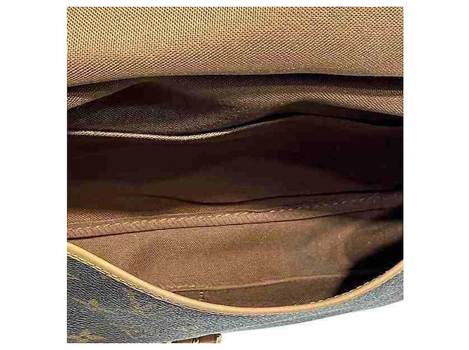 Borsa Louis Vuitton Monogram Saumur 30 Marrone Monogramma - vista 5