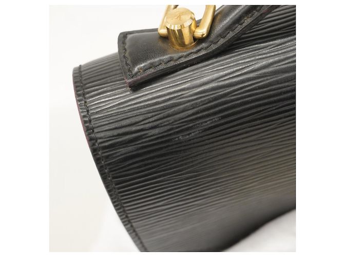 Borsa Louis Vuitton Epi Monceau 28 M52122 Nero - vista 13