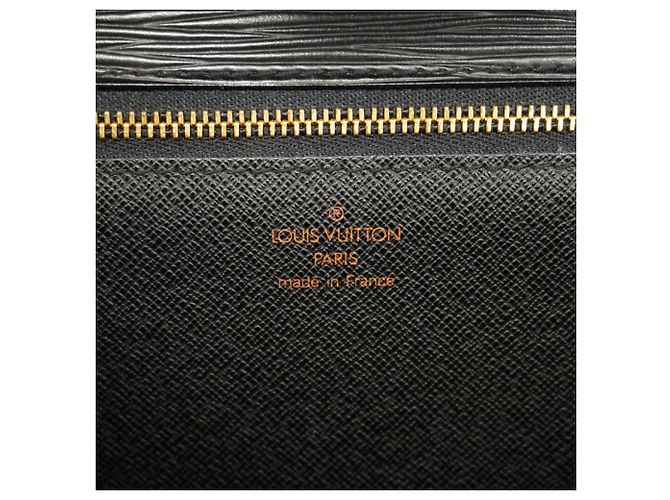 Borsa Louis Vuitton Epi Monceau 28 M52122 Nero - vista 5
