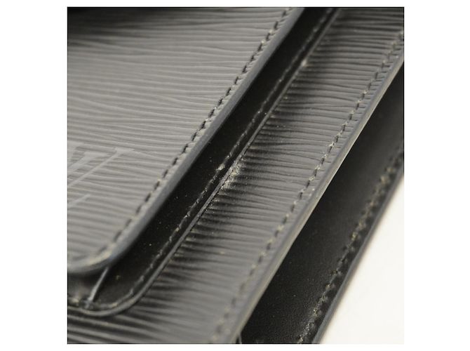 Borsa Louis Vuitton Epi Monceau 28 M52122 Nero - vista 9