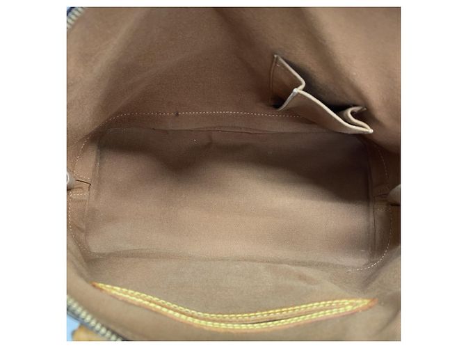 Borsa Alma Monogram Louis Vuitton Marrone - vista 4