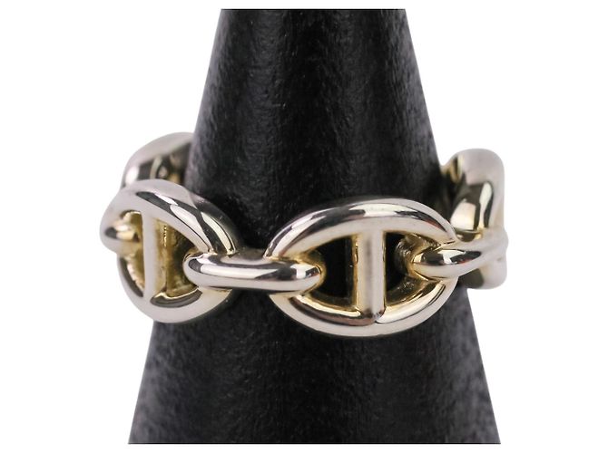 Chaine d'Ancre Bandring von Hermès Silber - Ansicht 12