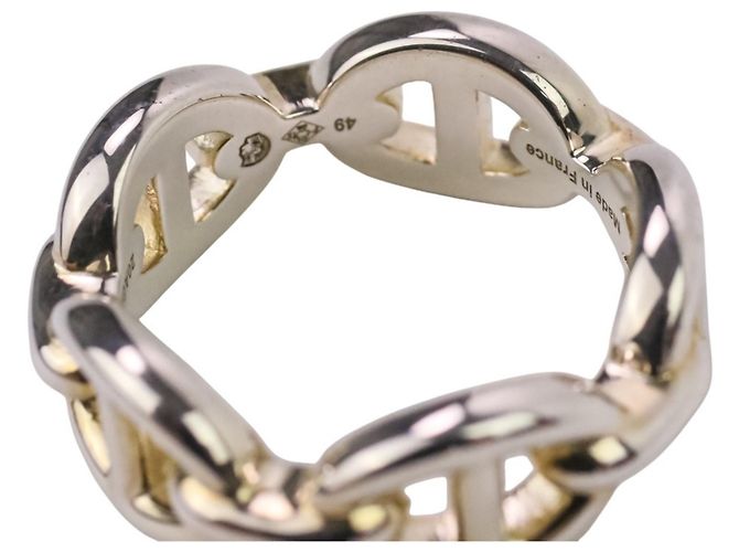 Chaine d'Ancre Bandring von Hermès Silber - Ansicht 19