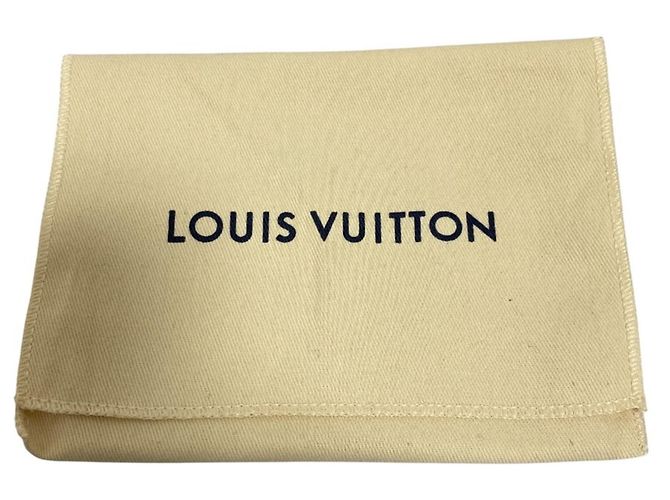 Billetera compacta Louis Vuitton Aerogram Fragment Azul marino - vista 11
