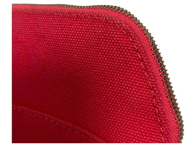 Pochette Mini in Tela Bolide di Hermès Rosa - vista 11