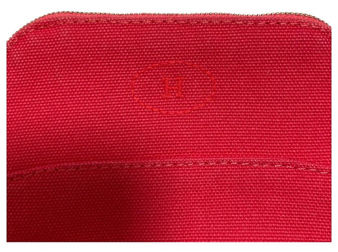 Pochette Mini in Tela Bolide di Hermès Rosa - vista 5