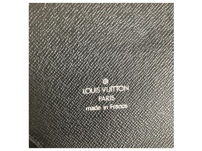 Louis Vuitton Taiga Organizer Long Wallet Black Grey - view 11