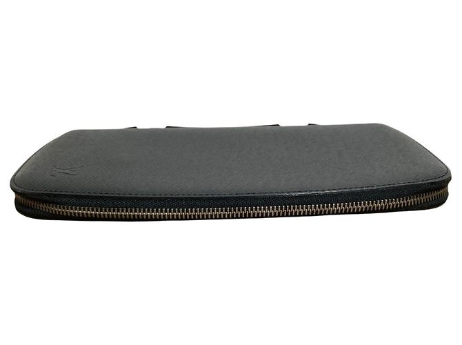 Louis Vuitton Taiga Organizer Long Wallet Black Grey - view 3