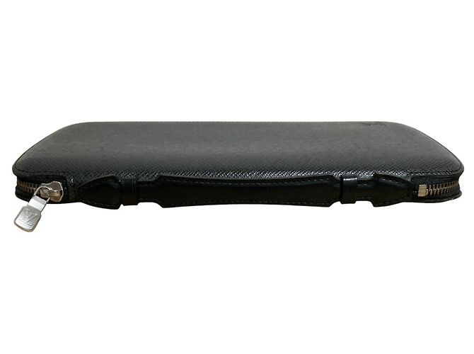 Louis Vuitton Taiga Organizer Long Wallet Black Grey - view 4
