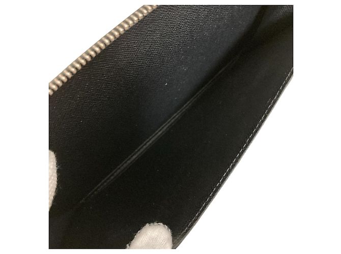 Louis Vuitton Taiga Organizer Long Wallet Black Grey - view 7