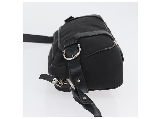 Salvatore Ferragamo Gancini Canvas Nero - vista 4