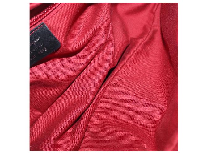Salvatore Ferragamo Gancini Canvas Nero - vista 5