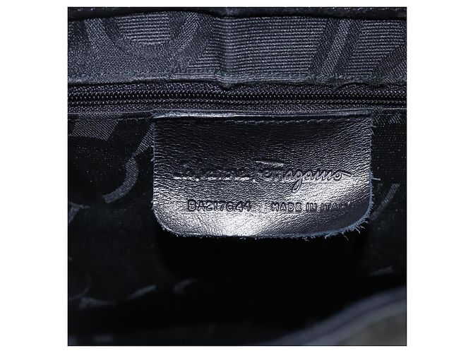 Salvatore Ferragamo Vara Leather Nero - vista 6