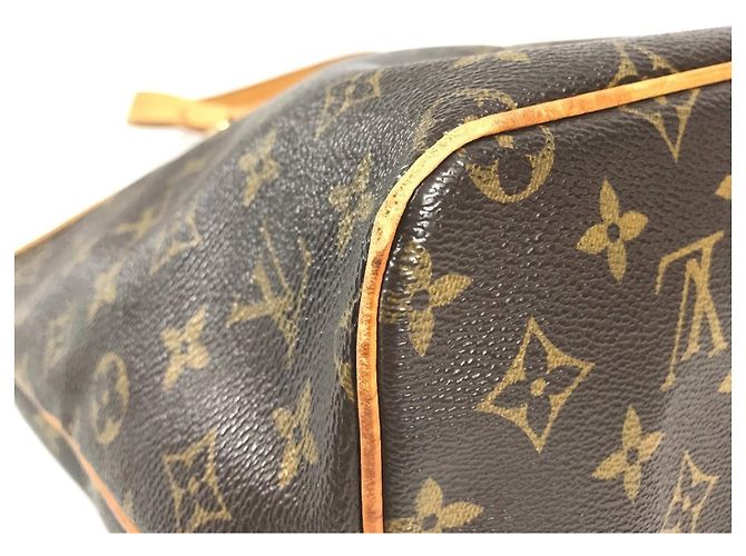 Borsa Louis Vuitton Monogram Palermo PM Marrone - vista 10