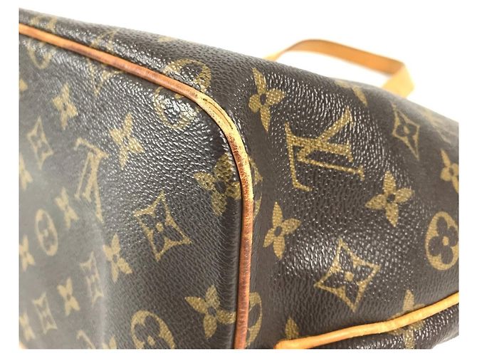 Borsa Louis Vuitton Monogram Palermo PM Marrone - vista 11