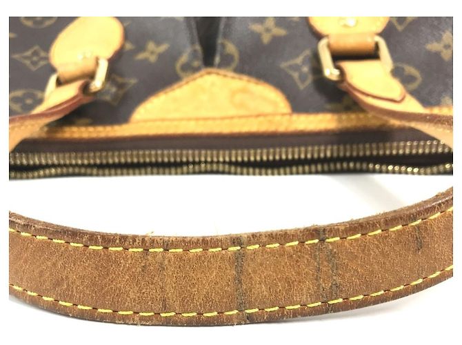 Borsa Louis Vuitton Monogram Palermo PM Marrone - vista 13
