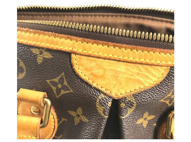 Borsa Louis Vuitton Monogram Palermo PM Marrone - vista 4