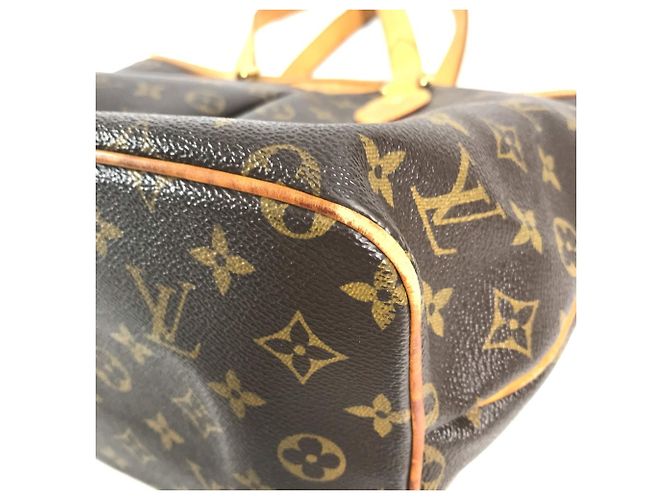 Borsa Louis Vuitton Monogram Palermo PM Marrone - vista 8