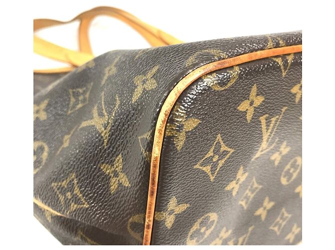 Borsa Louis Vuitton Monogram Palermo PM Marrone - vista 9