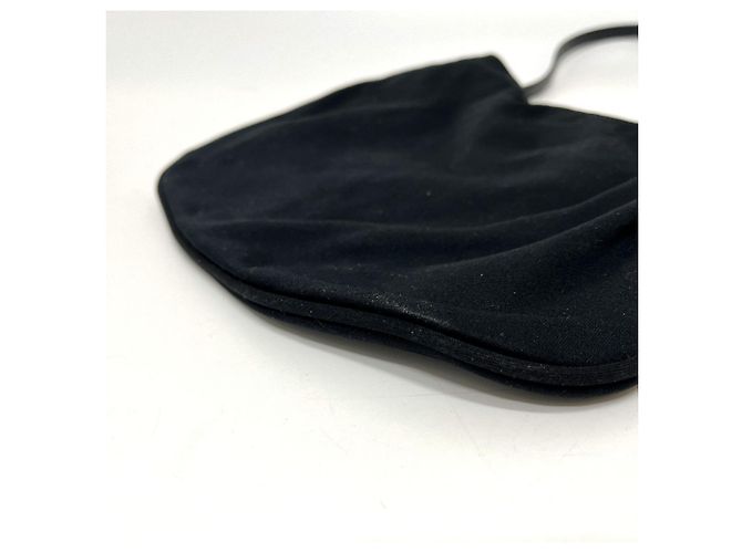 Borsa in satin nero Fendi - vista 8