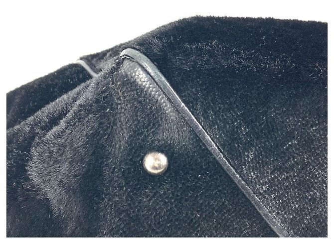 Chanel CC Coco Mark Logo Tragetasche Schwarz - Ansicht 9