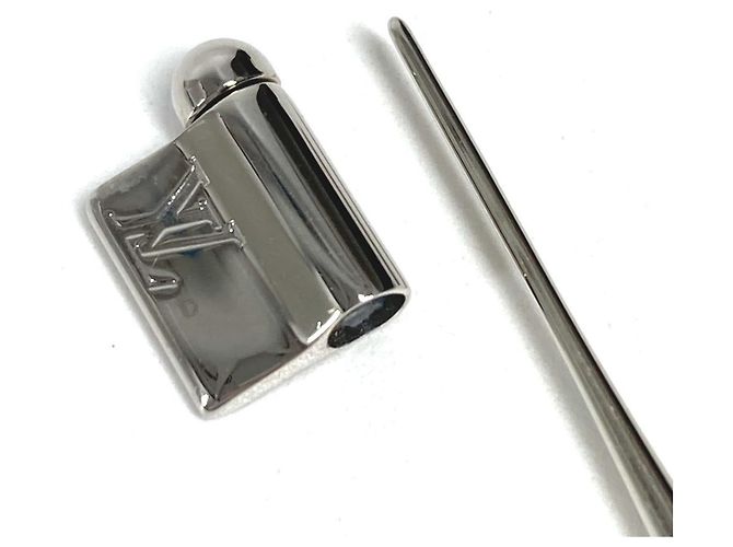 Set di spille con logo Louis Vuitton Marrone Argento - vista 12