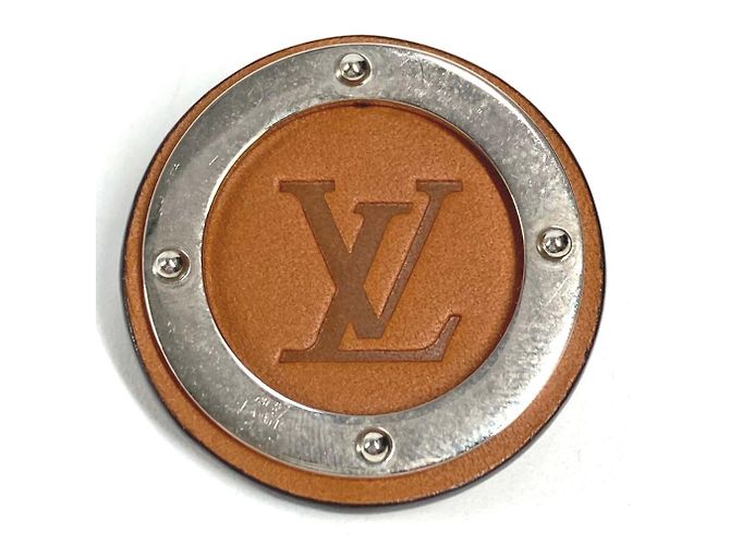 Set di spille con logo Louis Vuitton Marrone Argento - vista 2