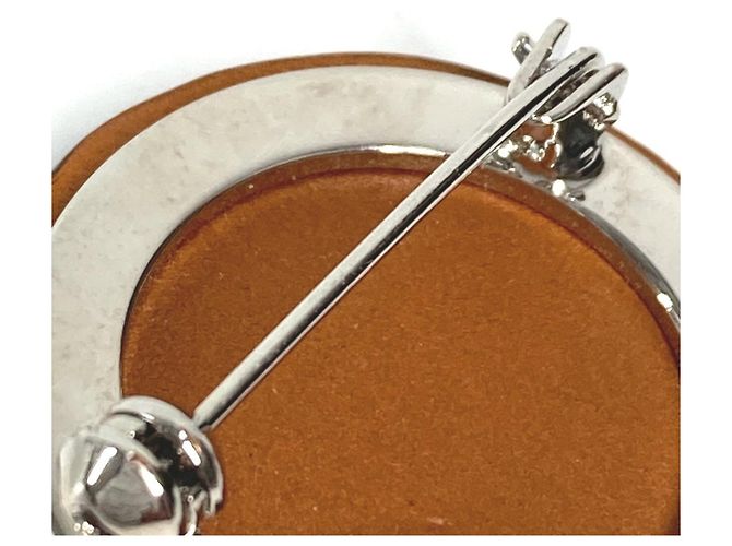 Set di spille con logo Louis Vuitton Marrone Argento - vista 4