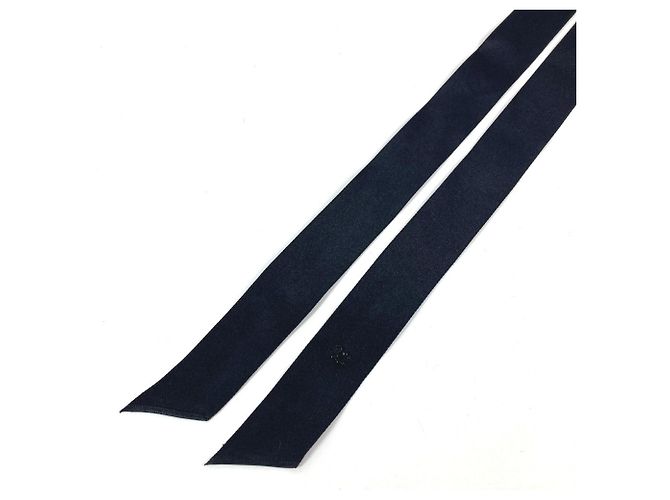 Fascia per capelli in seta CHANEL Nero - vista 7