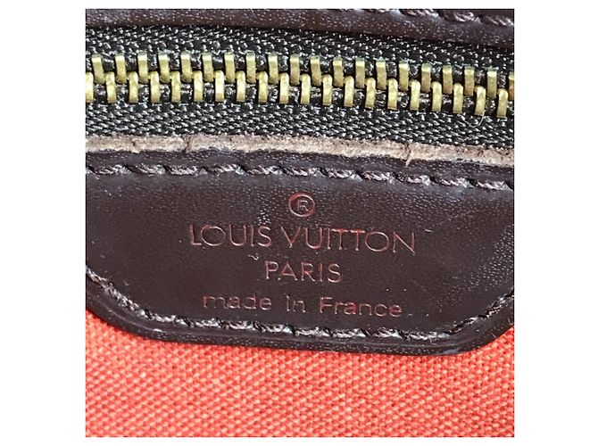 Borsa Mini Looping Damier Louis Vuitton Marrone Damier ebene - vista 14