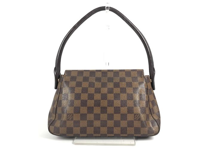 Borsa Mini Looping Damier Louis Vuitton Marrone Damier ebene - vista 2