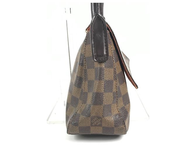 Borsa Mini Looping Damier Louis Vuitton Marrone Damier ebene - vista 3