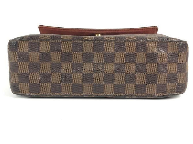 Borsa Mini Looping Damier Louis Vuitton Marrone Damier ebene - vista 5