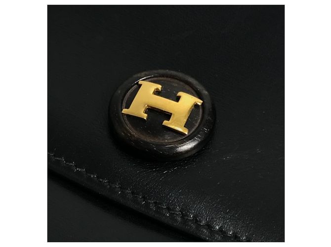 Pochette Rio Vintage Nera Hermès Nero - vista 7