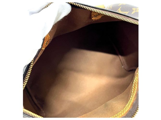 Borsa Speedy 30 in tela Monogram Louis Vuitton Marrone - vista 11