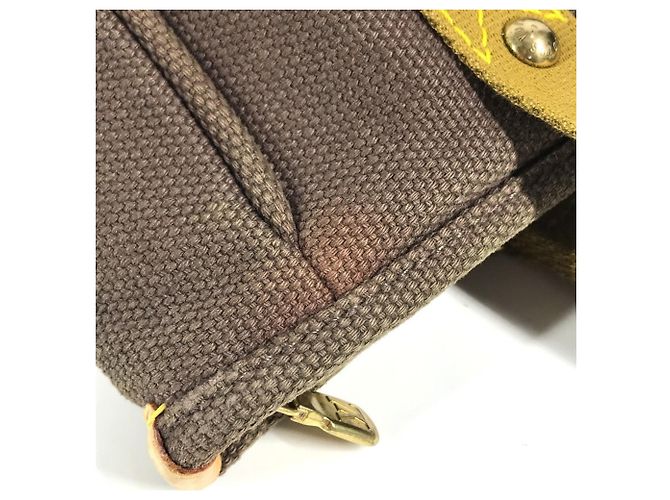 Borsa tote Cabas MM Antigua di Louis Vuitton Marrone - vista 11