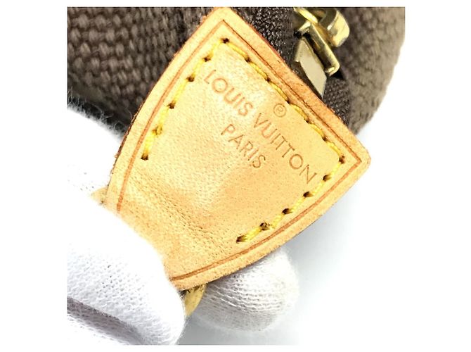 Borsa tote Cabas MM Antigua di Louis Vuitton Marrone - vista 16