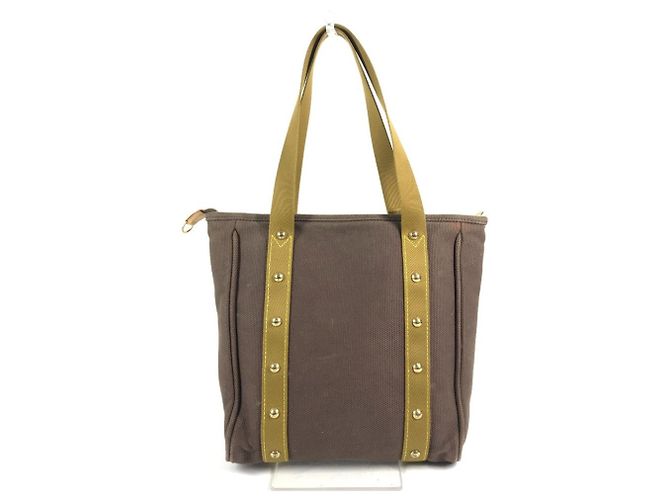 Borsa tote Cabas MM Antigua di Louis Vuitton Marrone - vista 2