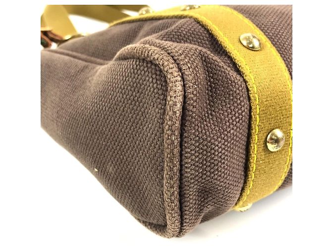 Borsa tote Cabas MM Antigua di Louis Vuitton Marrone - vista 7