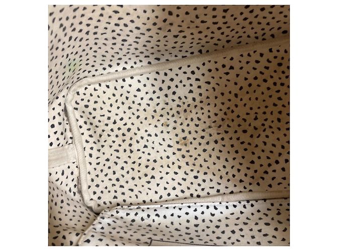 Louis Vuitton Monogram Pumpkin Dot Neverfull MM Tasche Braun Weiß - Ansicht 14