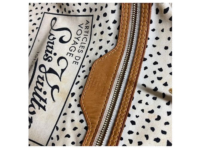 Louis Vuitton Monogram Pumpkin Dot Neverfull MM Tasche Braun Weiß - Ansicht 15